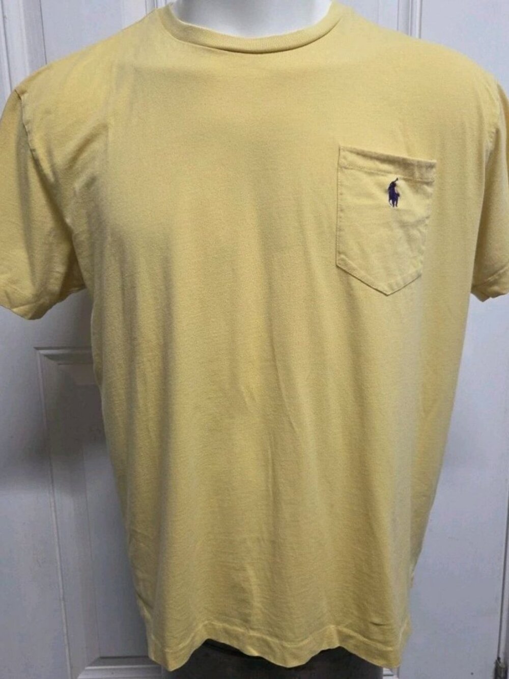 Vintage Polo Ralph Lauren Single Stitch Pocket T-Shirt Men’s Size Medium